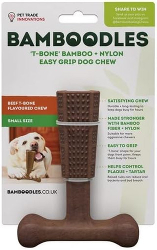 Small dog chew toy beef - chew,