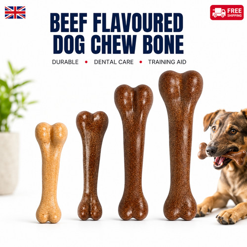Dog chew toy beef flavoured - toy,