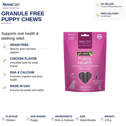 Dental sticks grain free - sticks,