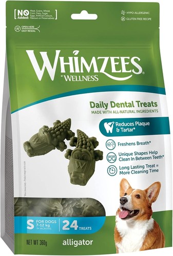 Whimzees wellness alligator - wellness,