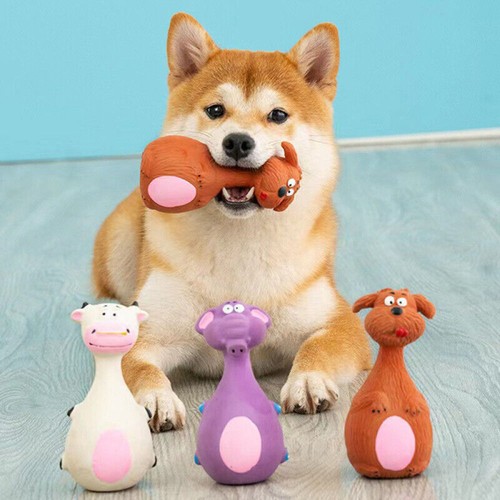 Latex dog chew squeaky - dog,