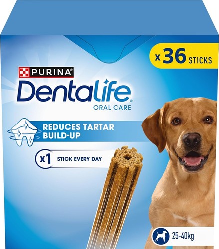 Dentalife large dog treat - dentalife,