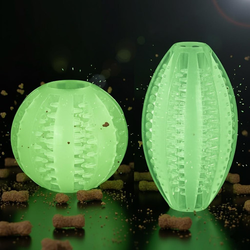 Super glow dog - ball, rugby
