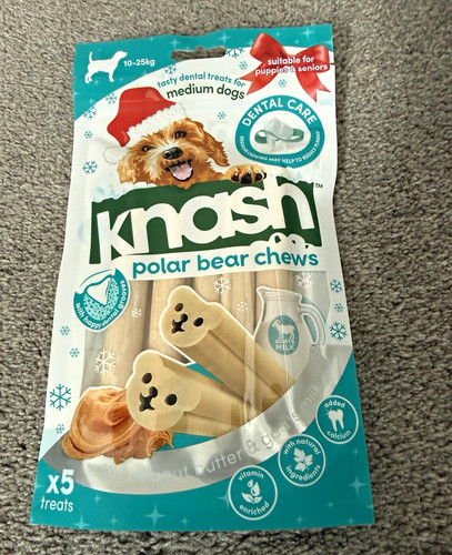 Knash polar bear - bear, chews